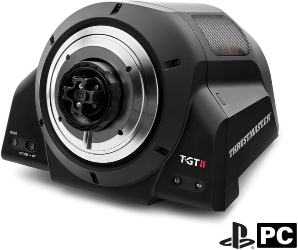 Thrustmaster T-GT II Servo Base - Performance Force Feedback Racing Wheel Base with Advanced Feedback System for PS5, PS5 Pro, PS4, and PC Racing & Driving Sim Simulator Steering Wheel Base