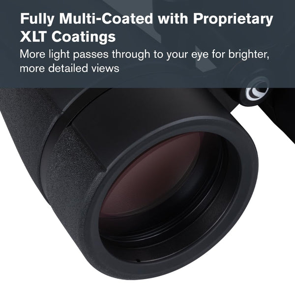 Celestron 72033 SkyMaster Pro ED 7x50 Astronomy Binoculars with ED Glass and Large Aperture for Long Distance Viewing, Fully Multi-Coated XLT Coating, Tripod Adapter and Carrying Case