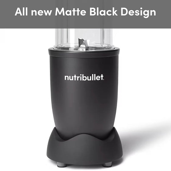 nutribullet Mega Pack with nutribullet 900W Blender & 9 Accessories - Extra Powerful & Easy To Clean - Blend & Crush Ice, Nuts & Frozen Fruits - Smoothie Maker - Black