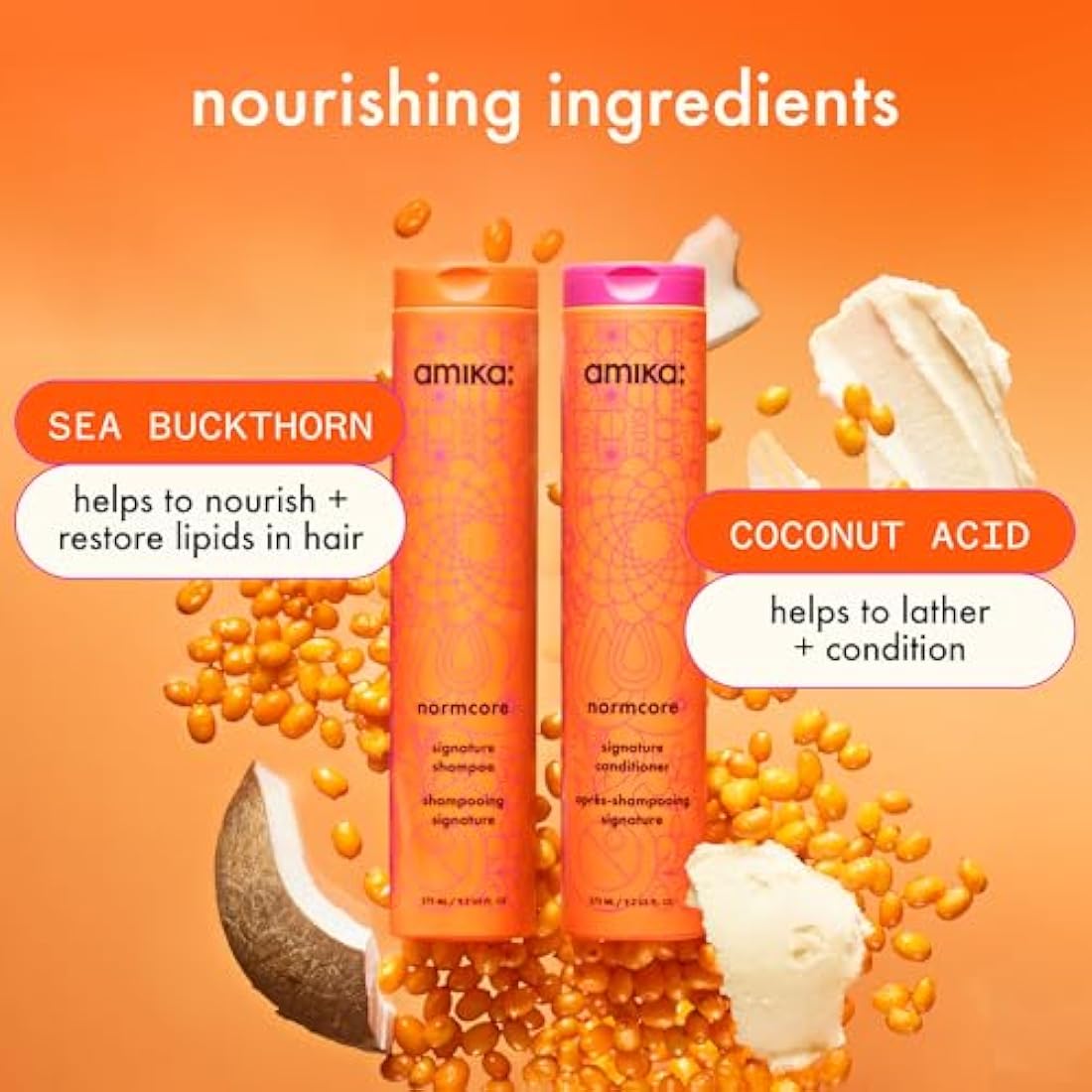Amika Normcore Signature Shampoo (1000 ml / 33.8 oz)