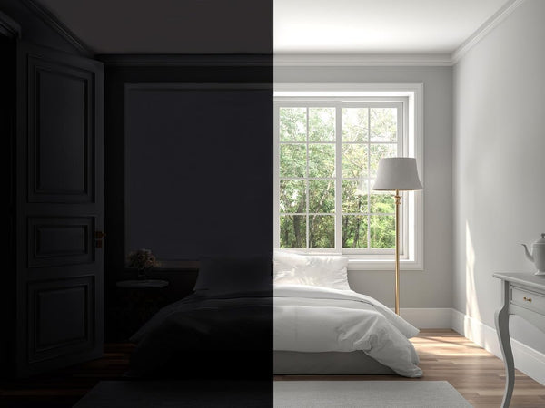 Easynight Portable Travel Blackout Blind, 100% Light Blocking Fabric, XXL, Fit Any Size/Shape Up To 300x145cm, Made to Measure Service Available, No