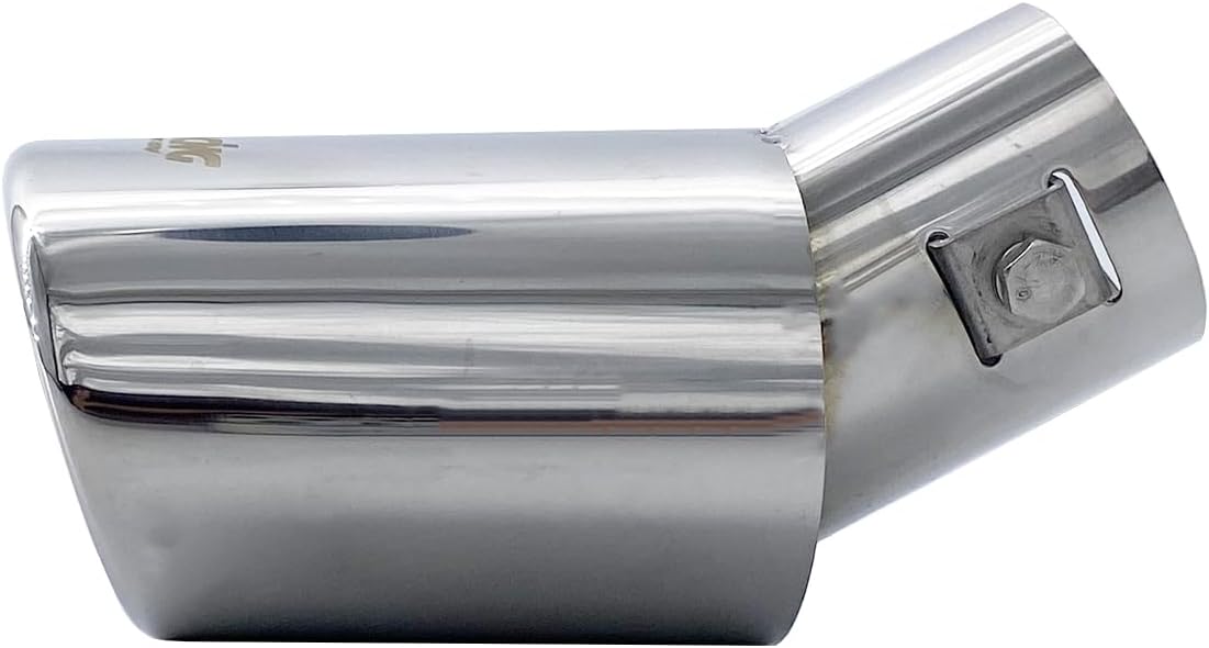 Simoni Racing TRX/30 Exhaust Tip Oval Inox
