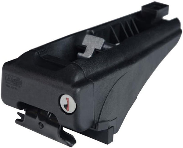 Universal Roof bar set Twinny Load Aluminum Fly Bar 124cm for cars with open & closed roof rails,Aluminium,2166 + Fly Bar