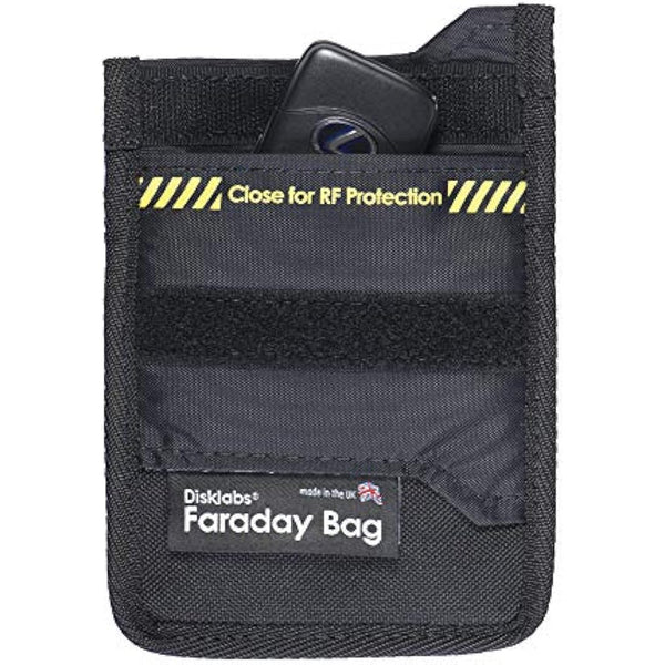 Disklabs Police Approved Key Shield KS1 Faraday Pouch Bag for Protection Against Keyless Car Crime Guard Key Fob