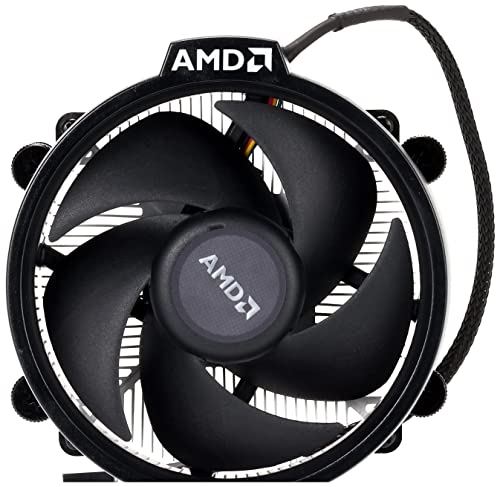AMD Ryzensets 3 4100 processor (4 cores/8 threads, 65W DTP, 6 MB cache, up to 4.0 GHz max. Boost, wraith stealth cooler)