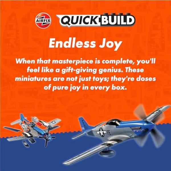 Airfix P-51D Mustang Quickbuild Set