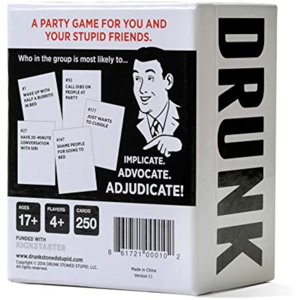 DRUNK STONED OR STUPID [A Party Game]