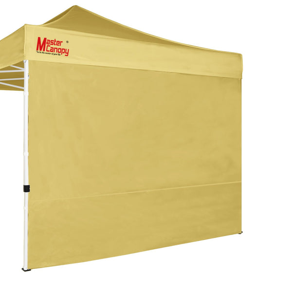 MASTERCANOPY Instant Gazebo Sidewall Panels Sunwall for 3x3M Pop Up Gazebo,1 Piece,Black