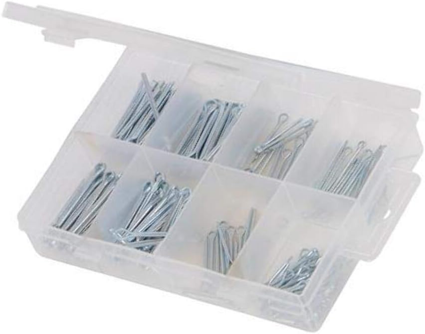 Fixman 642721 Split Pins Pack 555pce, Silver