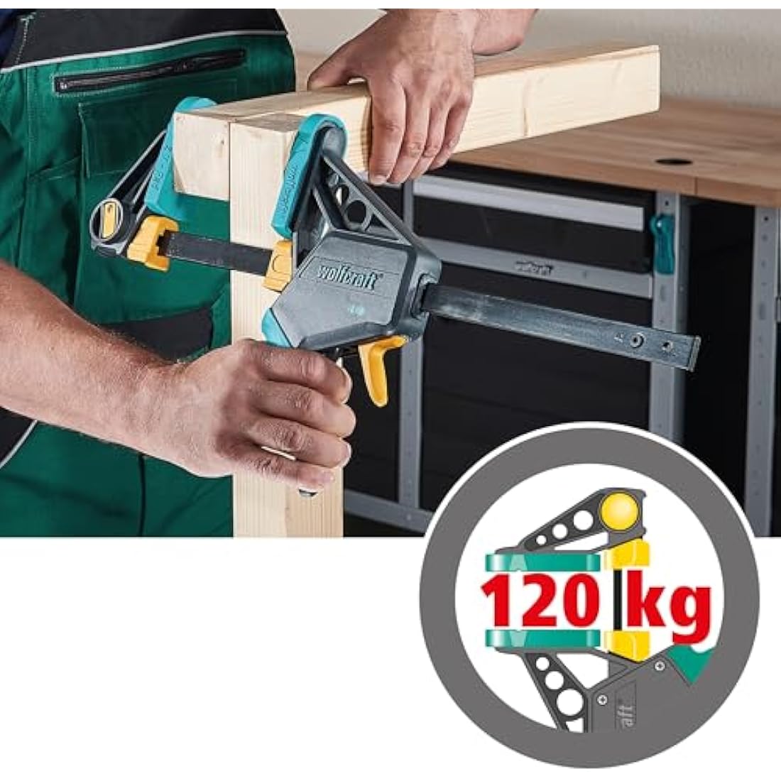 1 EHZ PRO 100-915 One Hand Clamp