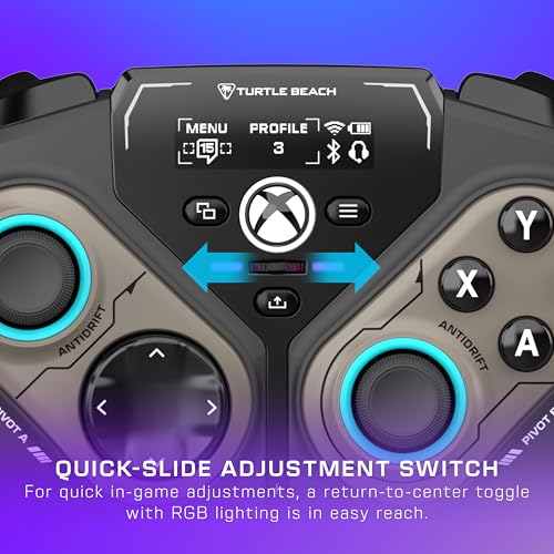Turtle Beach Stealth Ultra Wireless High Performance Gaming Controller with Rapid Charge Dock, Adjustable Triggers and Command Display for Xbox Series X|S, Xbox One & PC [Officially Licensed for Xbox]