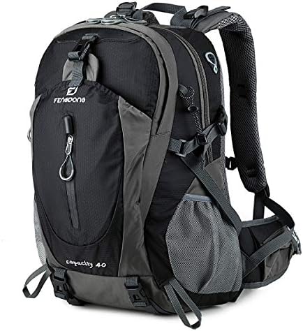 FENGDONG 40L Lightweight Waterproof Backpack for Hiking Camping Travel for Men and Women