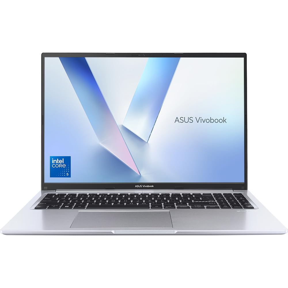 ASUS Vivobook 16 X1605VA Laptop | 16.0" WUXGA 16:10 Screen | Intel Core 5-120U | 16GB RAM | 512GB PCIe SSD | Windows 11 | Black