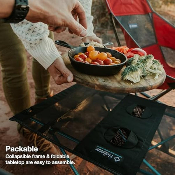 Helinox Table One | Exceptionally versatile, light and packable, the original table is the result of thoughtful, use-driven design