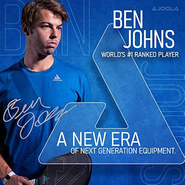 JOOLA Ben Johns Hyperion CFS Pickleball Paddle - Official Ben Johns Paddle - USAPA Approved Racket for Tournament Play - Edge to Edge Sweet Spot, Durable Max Spin Surface & Elongated Handle