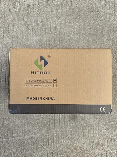 HITBOX 160A Stick Welder, 2 in 1 Lift TIG MMA ARC Welding Machine, 240V Portable Welder with Arc Force, Hot Start, Anti-Stick, LCD Digital Display, IGBT Inverter Welder for Home and Professional Use