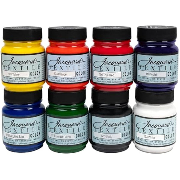 Jacquard Textile 8 Color Set