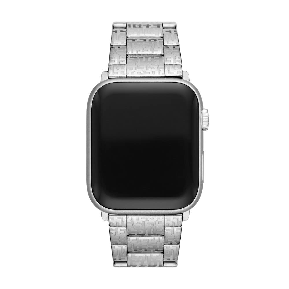 DIESEL Unisex Leather, Synthetic or Stainless Steel Strap, Compatible with 42mm/44mm/45mm Apple Watch®