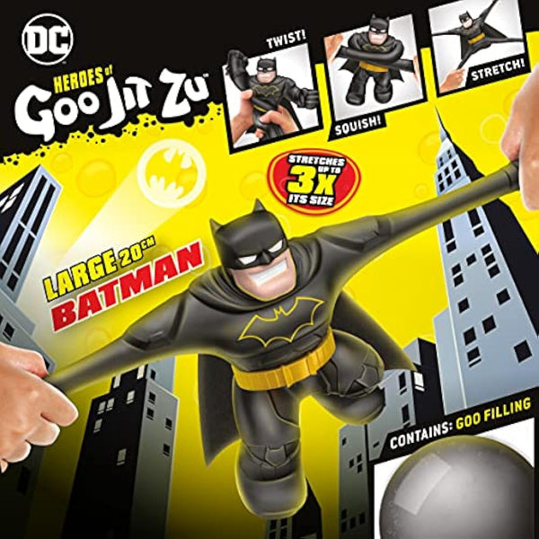 Heroes of Goo Jit Zu Dc Supagoo Batman - Supersized 8-Inch Jumbo Figure, Squishy, Stretchy, Gooey Heroes, Perfect Christmas/Birthday Present For 4 To 8 Year Olds And Superhero Fans