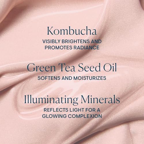 ELEMIS Superfood Glowy Primer – Hydrating & Brightening Primer for Smooth, Radiant Skin, Preps Face for Flawless Makeup Application and Glowing Complexion 60ml