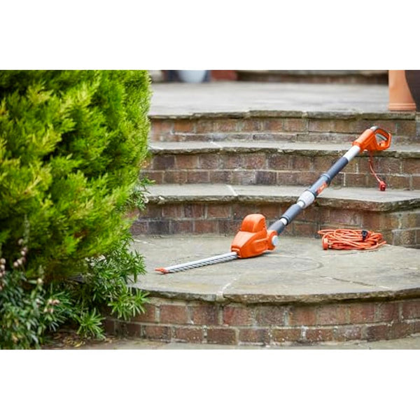 Flymo EasiCut Reach 480 Electric Hedge Trimmer, Orange