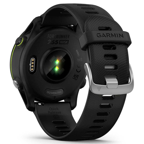 Garmin Forerunner 255 Music GPS 46mm Running Smartwatch, Lightweight, Music Storage, Advanced Training & Insights, Safety & Tracking Features, up to 14 days Battery Life, Whitestone