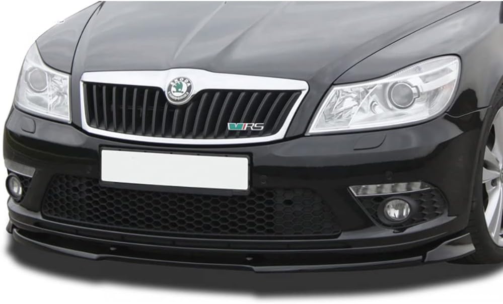 RDX Racedesign Front spoiler Vario-X compatible with Skoda Octavia II RS Facelift 2009-2012 (PU)