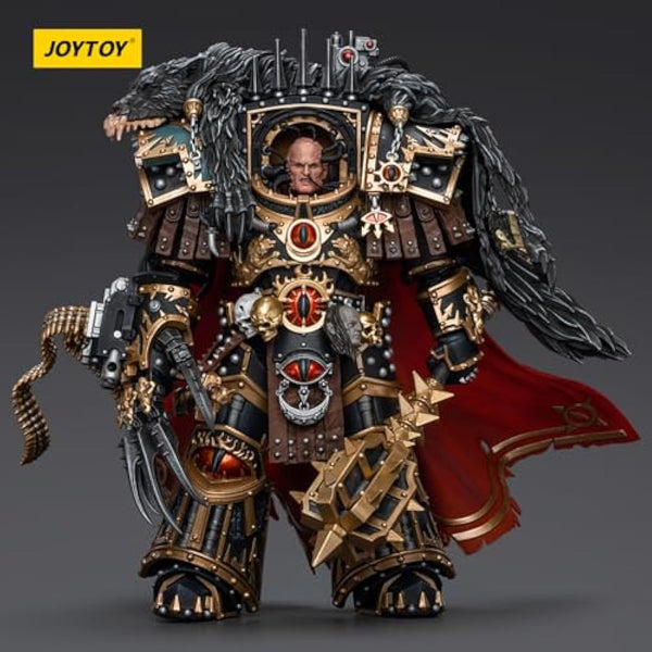 JOYTOY JT9787 Warhammer 40K The Horus Heresy, Sons of Horus Warmaster Horus Primarch of the XVlth Legion 1/18 Action Figures Soldier model
