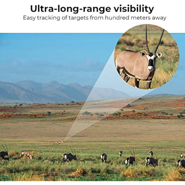 K&F Concept 12X50 High Power Monocular，Waterproof HD Pocket Monoculars Scope for Adults with BAK4 Prism & FMC Lens- IP66 Waterproof- for Bird Watching Hiking Hunting Camping Travelling, Black