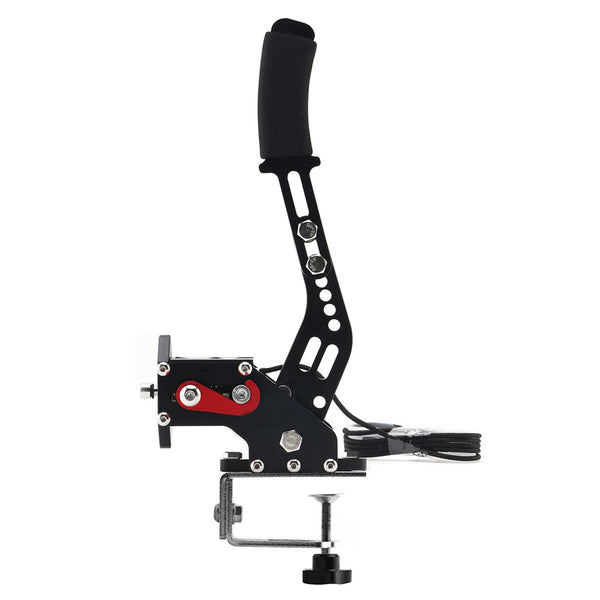 muge racing 64Bit PC USB Handbrake with Clamp for SIM Racing Games Logitech G27 G25 G29 T500 T300 FANATECOSW LFS DIRT RALLY.2, Red