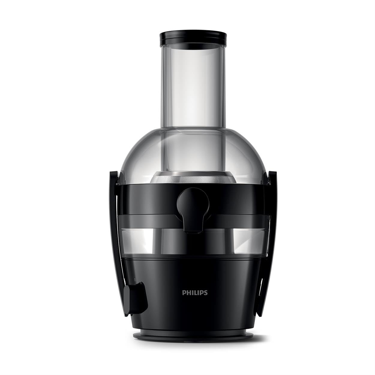 Philips Viva Collection Juicer, 800 W Motor, 2L Capacity, XL Tube, QuickClean Technology, Drip Stop, Pre-clean, See-through Integrated Pulp Container,