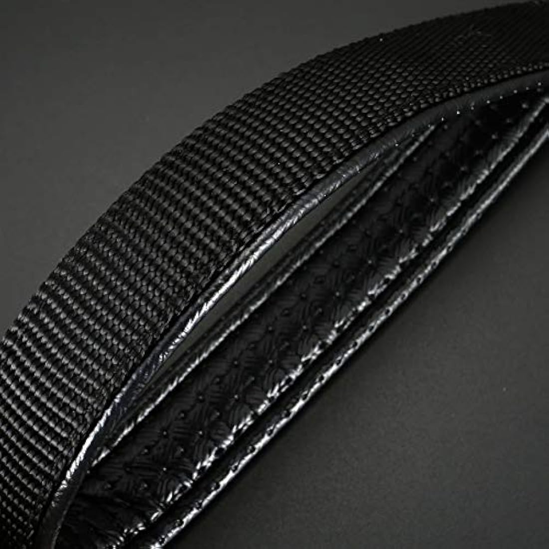 Filhome Metal Dog Leash Chew Proof Dog Chain Leash 4FT, 6FT Heavy Duty Sturdy Pet Dog Leash with Padded Handle for Large Medium Dogs 180cm/3mm-Black