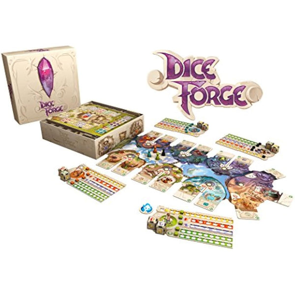 Asmodee Libellud | Dice Forge | Board Game | Ages 10+ | 2-4 Players | 45 Minutes, Hexahedron, Multicolour