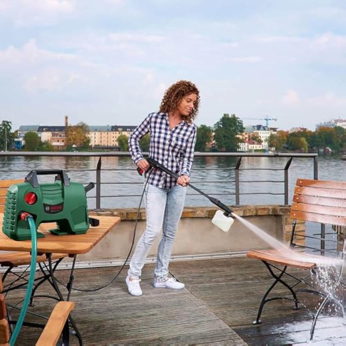 Bosch high pressure washer EasyAquatak 120 (1500 W, cardboard box)