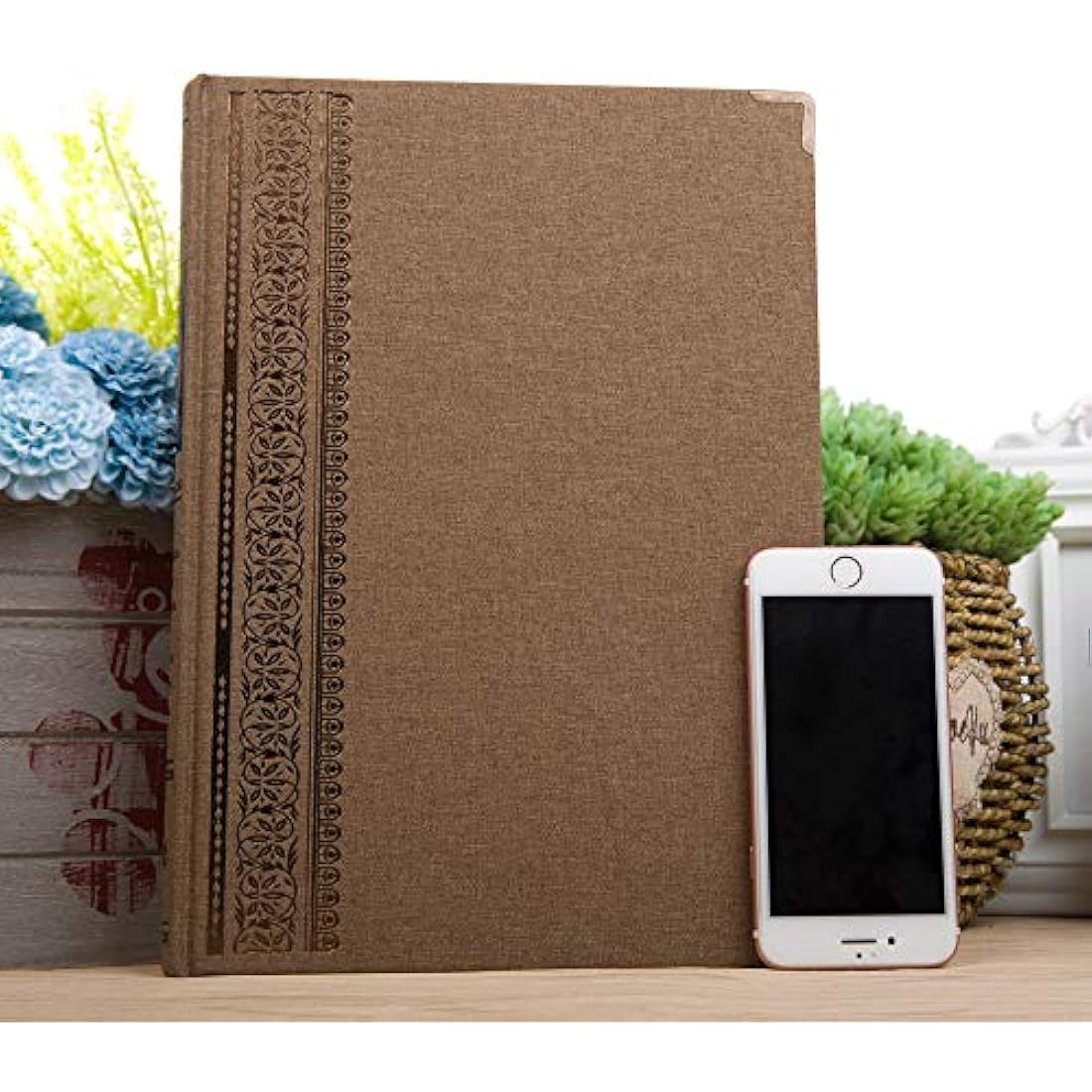 A4 Sketch Book - 160 Sheets (320 Pages) Blank Notebook, 100gsm Acid Free Paper, Hardcover Sketchbook