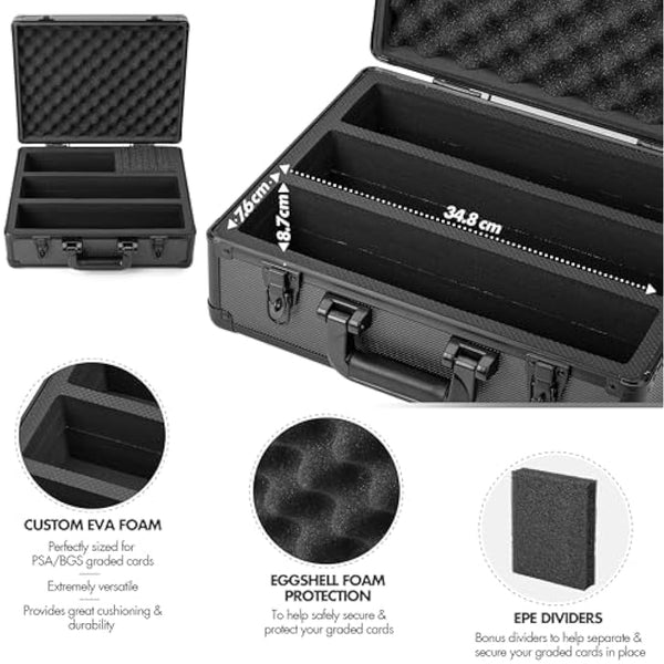 FunGuys Toploader Storage Box, Sports Card Storage, Sports Card Case, Top Loader Card Storage, Top Loader Storage Boxes, Toploader Box, Top Loader Box, Trading Card Case, One Touch Card Holder