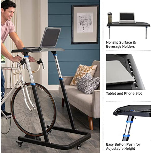 RAD Cycle Products Adjustable Bike Trainer Fitness Desk Portable Workstation Standing Desk