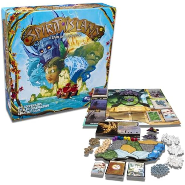 Greater Than Games | Spirit Island | Board Game | 1 - 4 Players | Ages 14+ | 90 - 120 Minutes Playing Time
