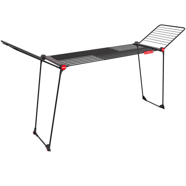 Vileda Infinity Flex Ultimate Extendable Large Black Clothes airer Strong and stable Less marks thicker tubes High wings Already assembled dryer