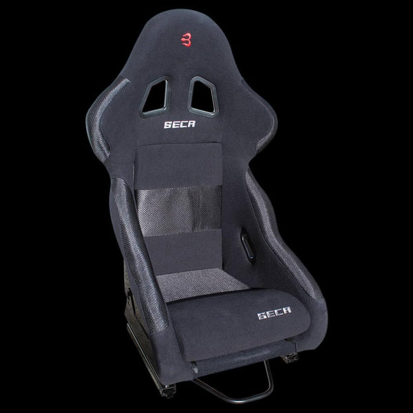 Set of Barbarian Fixed Bucket SECA Racing Seats for 3-Series E36 (all models) BMW, Black Felt, Track, Race, Drift