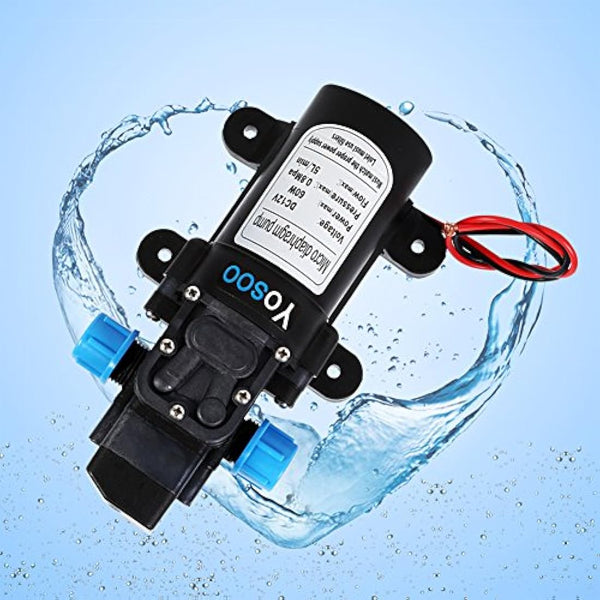 High Pressure Dell Automatic for Caravan Boat Truck Garden (DC 12 V 60 W Diaphragm, 115PSI)