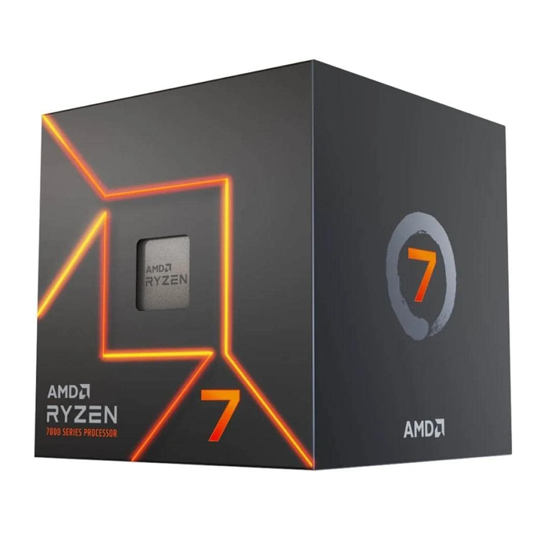 AMD Ryzensets 5 7600X Processor (integrated radeon graphics, 6 cores/12 threads, 105W TDP, AM5 socket, 38MB cache, up to 5.3 GHz max boost, no cooler)