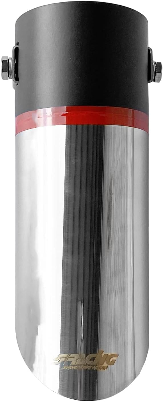 Simoni Racing TRX/23 Exhaust Tip Rounded Inox