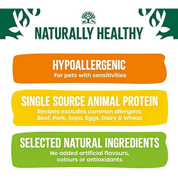 JAMES WELLBELOVED - Hypoallergenic Adult Dry Dog Food - 15 kg - Turkey & Rice - Bulk Dog Food Pack