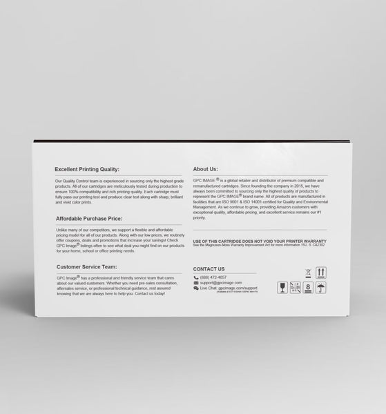 GPC Image TN2510XL TN2510 Toner Cartridge Compatible with Brother TN-2510XL, High Yield for Brother DCP-L2627DWE L2660DW; MFC-L2860DWE L2800DW L2860DW L2827DWXL L2827DW L2827DWE Printer, 1 x Black