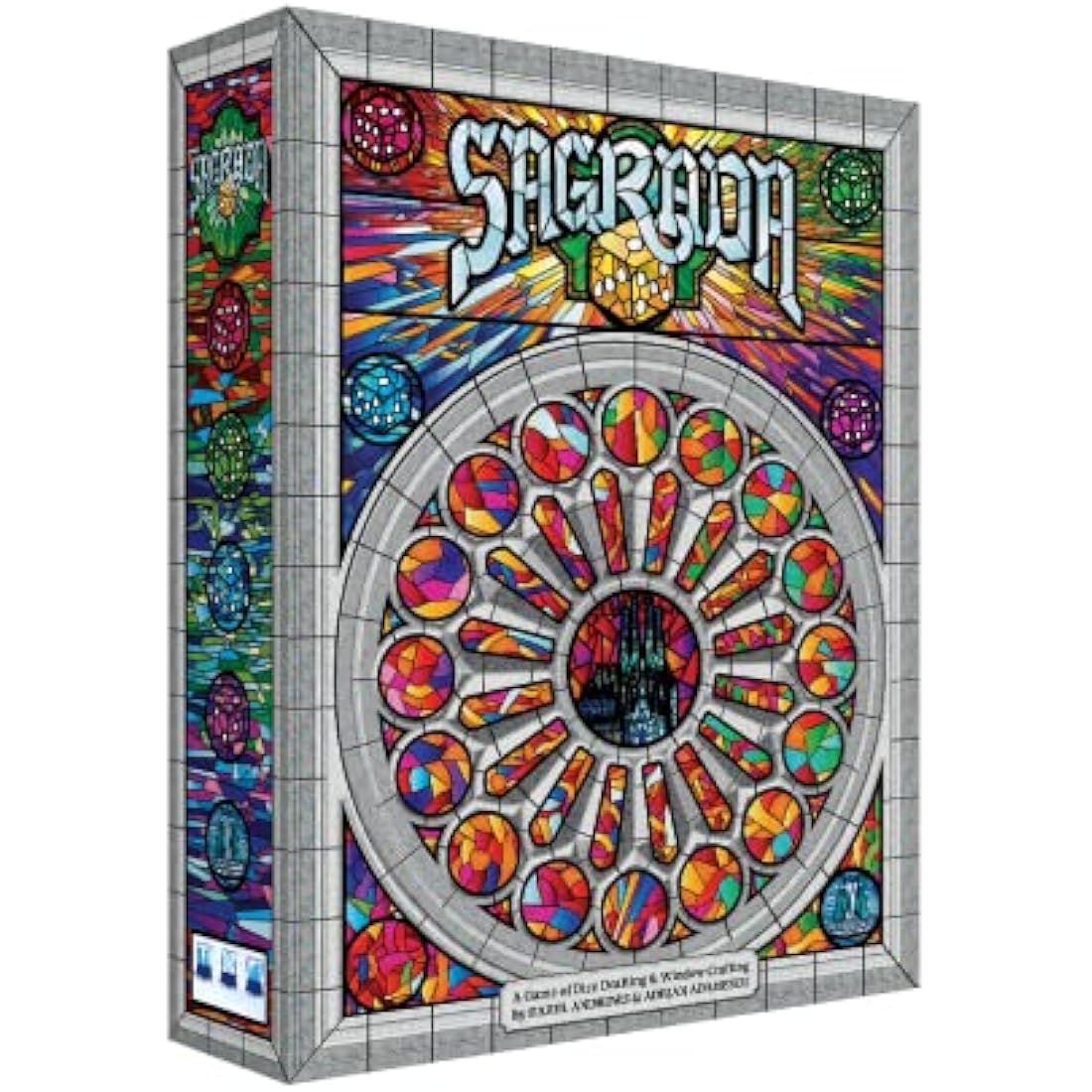 Flood Gate Games FGGSA01 Sagrada, Multicolour