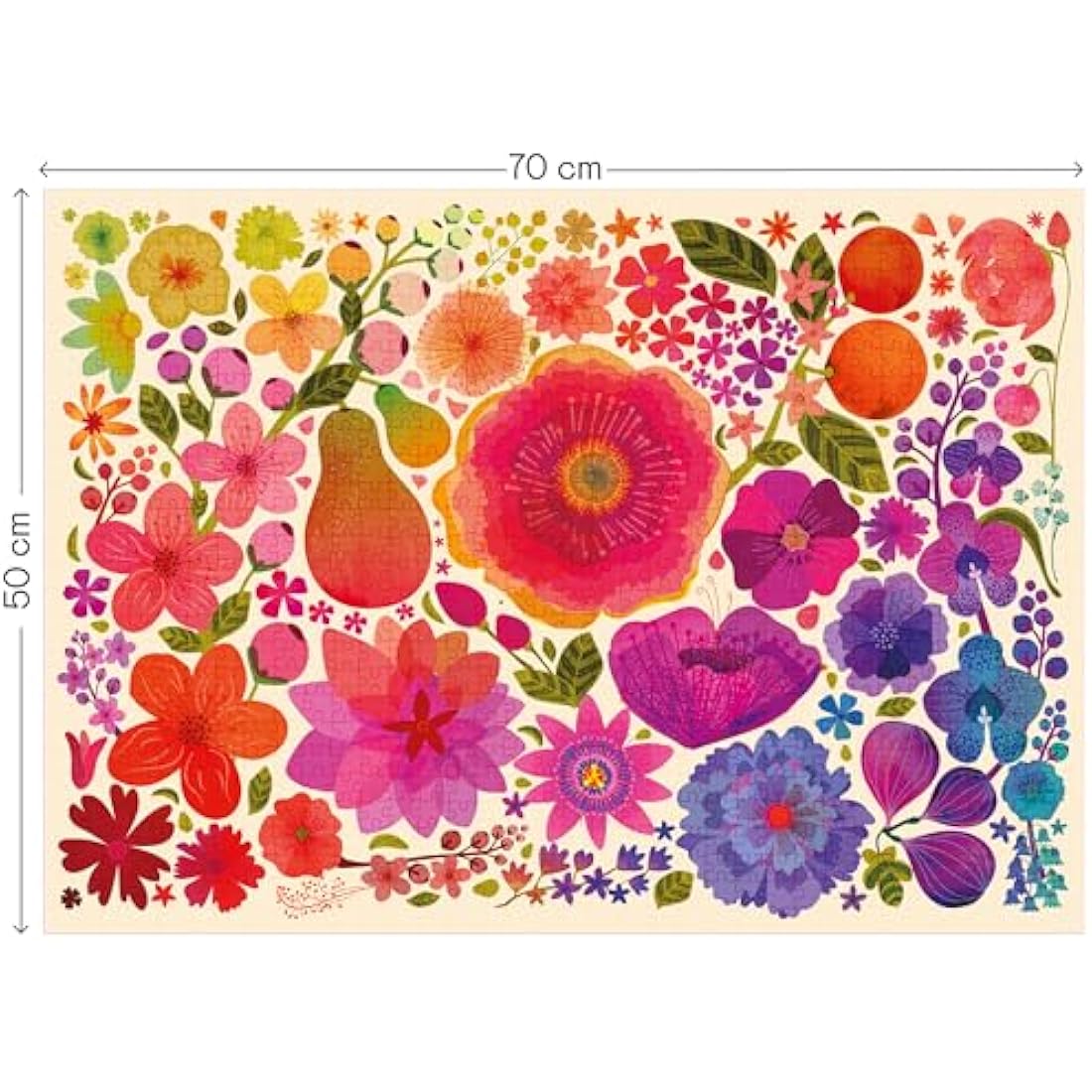 Elena Essex 1000 Piece Puzzles for Adults (Flowers in Bloom)