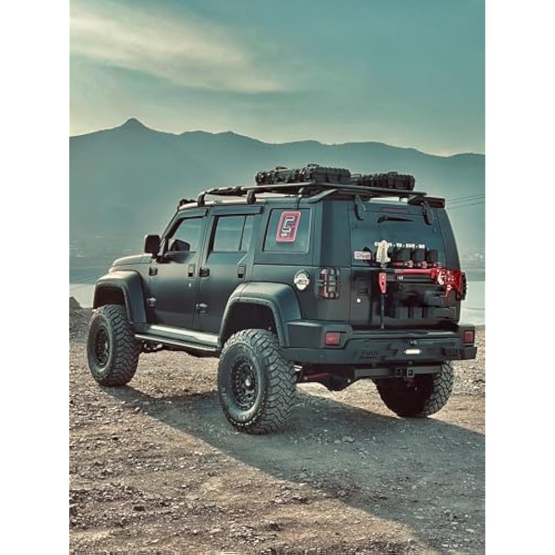 MEIJIA Portable Rolling Waterproof All Weather Hard Rifle Case with Wheels,Customizable Fit Foam Included