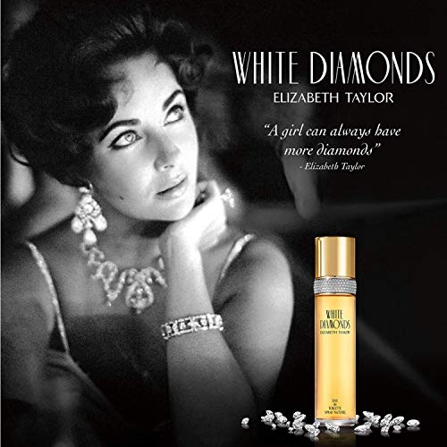White Diamonds by Elizabeth Taylor for Women, Body Powder, 2.6-Ounce