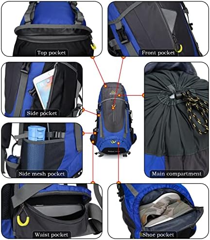 Doshwin 70L Backpack Trekking Camping Travel Hiking Large Rucksack for Men Women